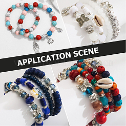 400 шт. 10 стиля бусины из сплава в тибетском стиле&nbsp;TIBEB-PA0001-06