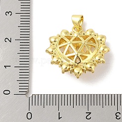 Покрытие стойки латунь прозрачный кубический цирконий абс жемчужные подвески&nbsp;KK-S380-12G