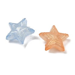 Светящиеся прозрачные акриловые бусины&nbsp;OACR-B031-17