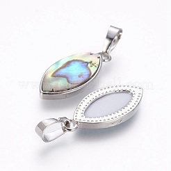 Кулон с панцирем&nbsp;SSHEL-L008-77P