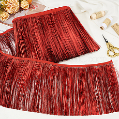 Лента с кисточками из полиэстера OCOR-WH0045-38A