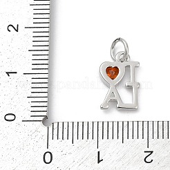 Латунь прокладывает кубические циркониевые прелести&nbsp;KK-U062-31P