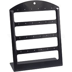 4-уровневые Г-образные акриловые органайзеры для сережек&nbsp;ODIS-WH0099-65C