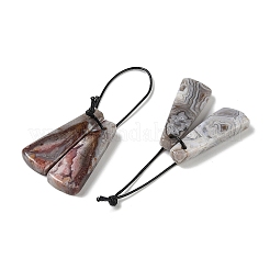 2 шт. подвески из натурального мексиканского агата&nbsp;G-B105-01B