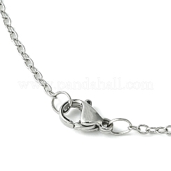 Не тускнеющие подвески-грибы из нержавеющей стали 201&nbsp;NJEW-JN04562-02