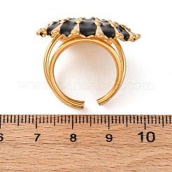 Открытые кольца манжеты из нержавеющей стали 304&nbsp;RJEW-S632-02B-G