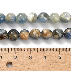 Натуральный кианитовые бисер пряди&nbsp;G-H335-B06-8mm