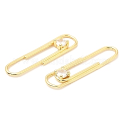 Стойки обшивки латунь микро проложить Циркон подвеску&nbsp;KK-A185-01G