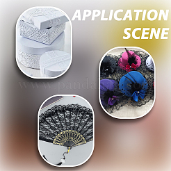 2 рулон полиэстеровой цветочной кружевной ленты&nbsp;OCOR-CY0002-87