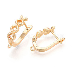 Латунная фурнитура для хооп серег&nbsp;KK-N267-26G