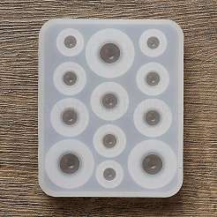 Круглые силиконовые Молды для бусин своими руками&nbsp;X-SIMO-L002-03B