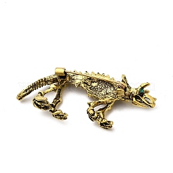 Броши из сплава со стразами для одежды&nbsp;LS-JEWB-F042-11AG