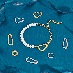 12 шт. 6 соединительных кольца из нержавеющей стали 304&nbsp;STAS-UN0040-39