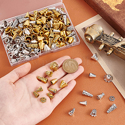 200 шт. 20 колпачка для бусин в тибетском стиле&nbsp;TIBE-PH0002-25