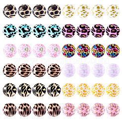 48шт 12 цвета силиконовые бусины&nbsp;SIL-TA0002-61A