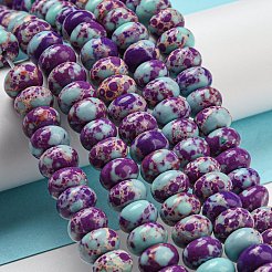 Синтетические окрашенные нити императорской яшмы&nbsp;G-D077-E01-01B