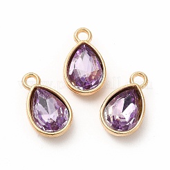 Факельные стеклянные подвески из стразы&nbsp;GLAA-I051-A07