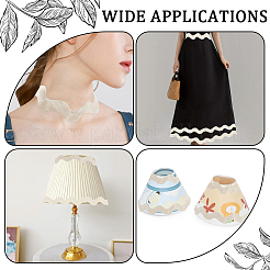 Хлопковая волнистая бахрома с отделкой лентой&nbsp;OCOR-GF0004-49K