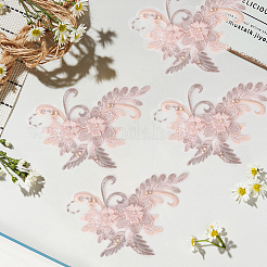 Аппликация из полиэстера с вышивкой&nbsp;DIY-WH20055-026A