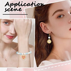 10шт 5 цвета сплава эмалевые подвески&nbsp;ENAM-YW0006-38