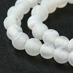 Природные треск агат бисер нитей&nbsp;G-G055-4mm-5