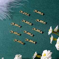 10шт латунные подвески&nbsp;KK-SZ0004-36I