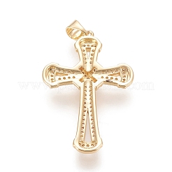 Латунные микро проложить кубического циркония подвески&nbsp;KK-M210-01G