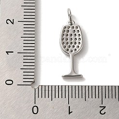 Кубические подвески из латуни с микропаве&nbsp;LS-KK-U027-07P-03