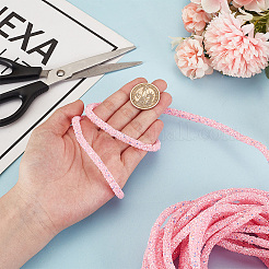 10 ярд трубчатого шнура из ПВХ и синтетического каучука&nbsp;RCOR-WH0003-04B