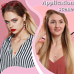 12 шт. 3-х цветные непрозрачные акриловые подвески&nbsp;MACR-UN0001-02