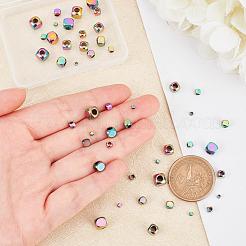 50 шт. 5-х стилевые вакуумные проставки из нержавеющей стали 304 с покрытием PVD&nbsp;STAS-UN0022-17