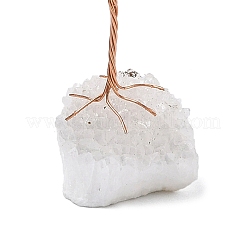 Натуральные аметистовые чипсы дерево жизни украшения&nbsp;DJEW-P022-01A-01