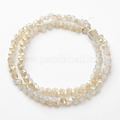 Гальванические стеклянные бусины&nbsp;EGLA-J138-A-HR02