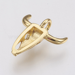 Латунные подвески&nbsp;ZIRC-F083-009G-RS