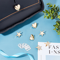 8 комплект из 2-х стильных декоративных пряжек для сумок из сплава&nbsp;DIY-WR0001-86