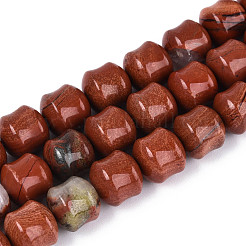 Натуральные красные яшмы бусы пряди&nbsp;G-N353-06A-04