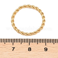 Ионное покрытие (ip) манжетные кольца из нержавеющей стали 304&nbsp;RJEW-E169-02G