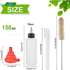 Пластиковые клей бутылки&nbsp;DIY-BC0011-12C