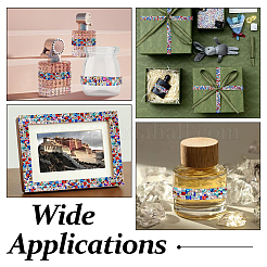 Стразы для термоаппликации из стекла (двусторонняя клейкая основа).&nbsp;DIY-WH0683-90A