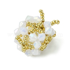 Рождественские бусины бисерные подвески&nbsp;PALLOY-MZ00299-02