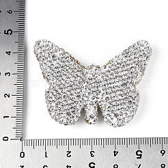 Бусины из полимерной глины ручной работы в форме бабочки&nbsp;CLAY-T023-23C