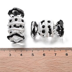 Прозрачные бусины из акриловой эмали&nbsp;OACR-P027-01F