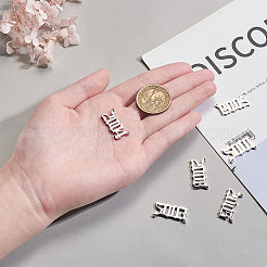 Подвески из нержавеющей стали с указанием года рождения&nbsp;STAS-CJ0001-106