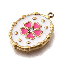 Подвески из нержавеющей стали 304 с эмалью&nbsp;STAS-Z161-08G