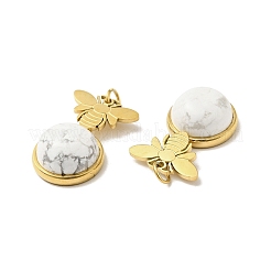 Подвески из натуральных смешанных камней пчелы&nbsp;G-H276-04