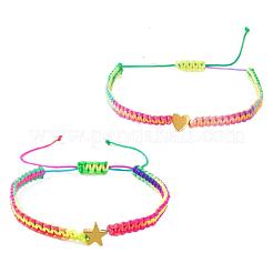 Браслеты из бисера ручной работы из сплава&nbsp;FS2367