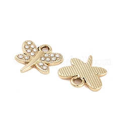 Подвески со стразами из сплава с ультрафиолетовым покрытием&nbsp;ALRI-N058-07KCG