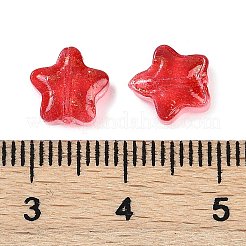 Прозрачные бусины из матового стекла&nbsp;X2-GLAA-NH0003-01I