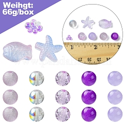 66 г стеклянных бусин&nbsp;GLAA-FS0002-03B