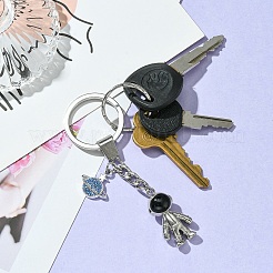 Брелок из сплава эмали и стразов&nbsp;KEYC-YW00044